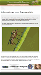 Mobile Screenshot of bremsenstich.com
