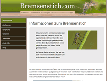 Tablet Screenshot of bremsenstich.com